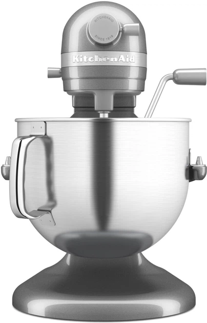 Robot kuchenny KitchenAid Artisan 5KSM70SHXEMS z podnoszoną misą, srebrny medalion - obraz 5