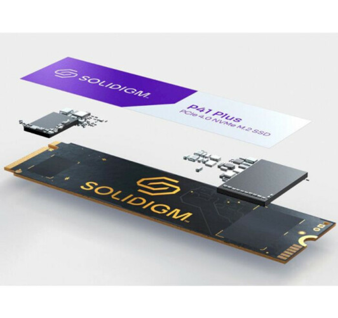 Накопичувач SSD M.2 2280 1TB P41 PLUS SOLIDIGM (SSDPFKNU010TZX1) - изображение 3