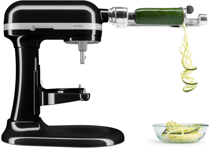 Кухонна машина KitchenAid Artisan 5KSM70SHXEOB з підйомною чашею, чорний - зображення 7