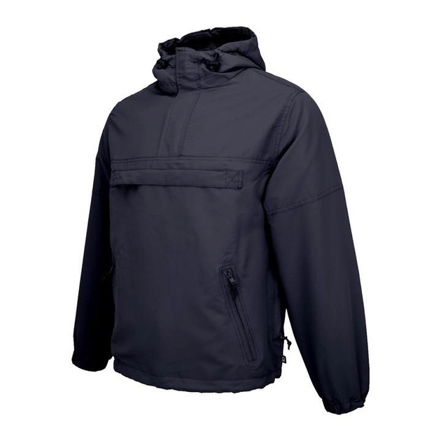 Тактическая куртка анорак Brandit Summer Windbreaker, водонепроницаемая летняя ветровка, синий XXL - изображение 1