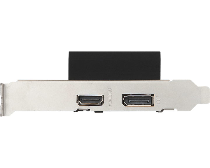 Видеокарта MSI nVidia GeForce GT 1030 2GHD4 LP OC 2ГБ DDR4/2100 МГц (GT 1030 2GHD4 LP OC) - изображение 2