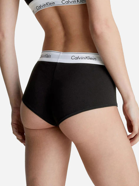Трусики шорти жіночі бавовняні Calvin Klein Underwear 0000F3788E-001 XS Чорні (8718571607871) - зображення 2