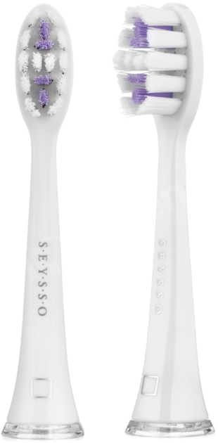 Насадки до електричної зубної щітки Seysso Carbon Daily (5905279935679) - зображення 1