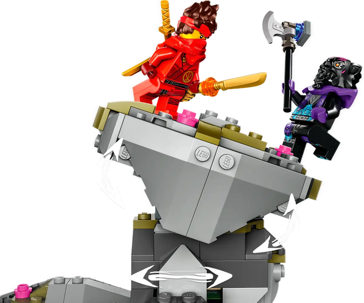 Zestaw klocków LEGO NINJAGO Świątynia Smoczego Kamienia 1212 elementów (71819) - obraz 4