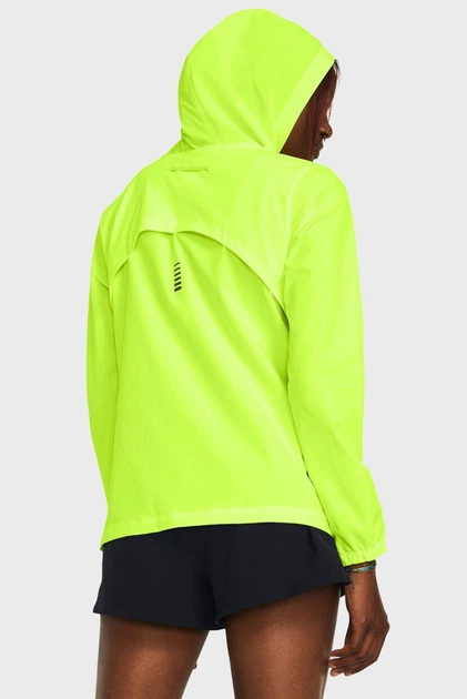 Жіноча жовта вітровка UA OutRun the Storm Jkt Under Armour SM 1377043-731 - изображение 3