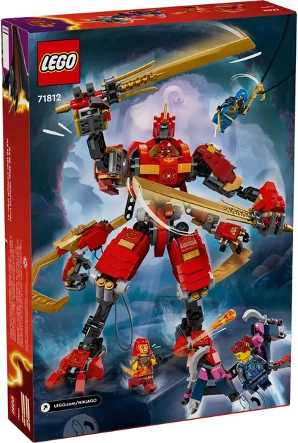 Конструктор LEGO Ninjago Робот-скалолаз ниндзя Кай 623 детали