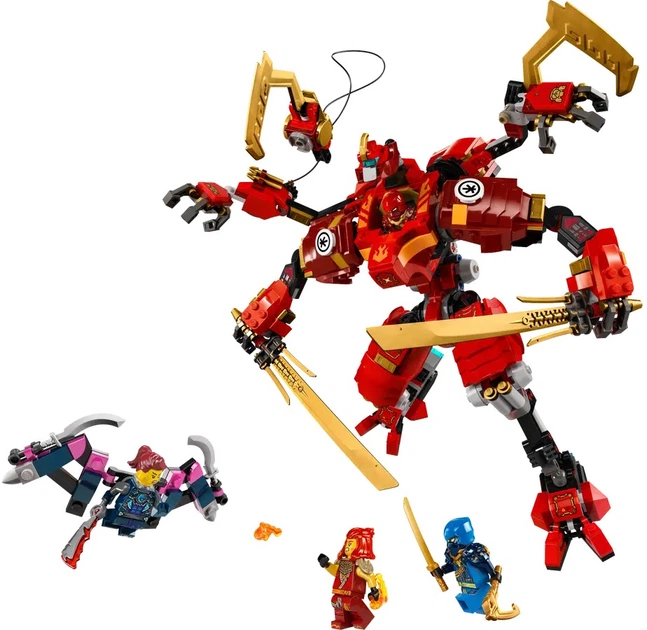 Конструктор LEGO Ninjago Робот-скалолаз ниндзя Кай 623 детали