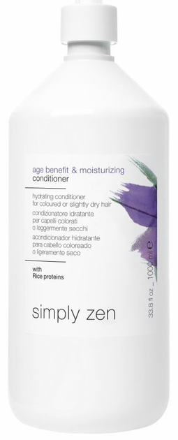 Odżywka do włosów Simply Zen Age Benefit and Moisturizing 1000 ml (8032274063360) - obraz 1