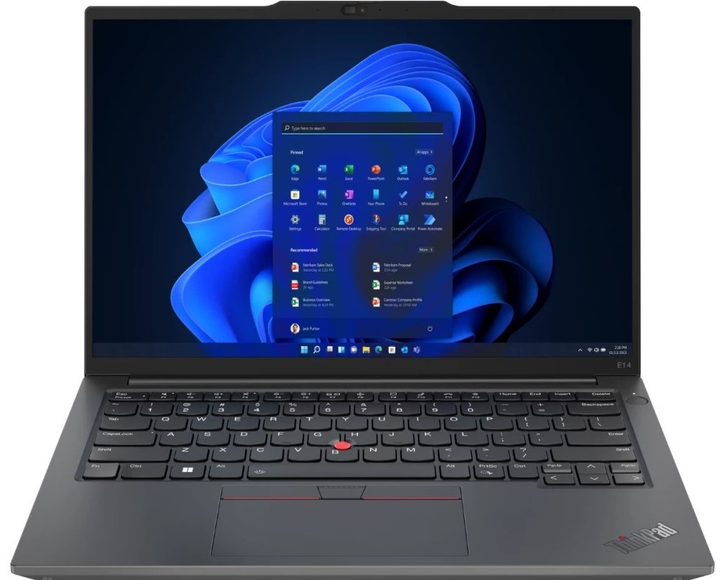 Ноутбук Lenovo ThinkPad E14 Gen 5 (21JK0082PB) Graphite Black - зображення 1