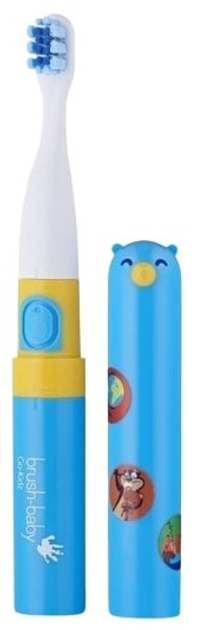 Електрична дорожня зубна щітка Brush-Baby Go KIDZ голуба - зображення 1