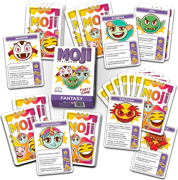 Gra karciana StarHouse Games Moji Challenge (5904261032167) - obraz 3