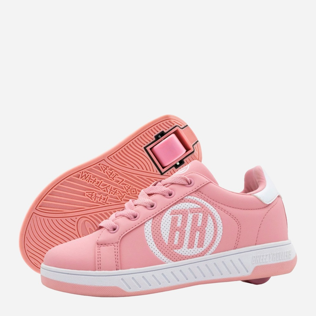 Дитячі роликові кросівки для дівчинки Breezy Rollers 2191841 36 Рожевий/Білий (7000002459281) - зображення 2