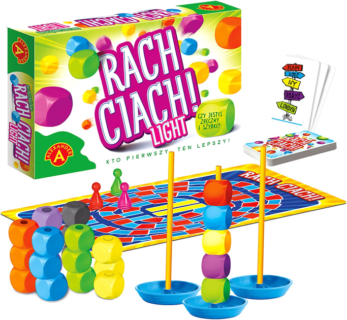 Настільна гра Alexander Rach Ciach Полегшена версія (5906018021042) - зображення 2