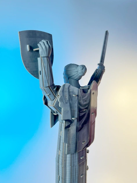 3D пазл монумент Родина-Мать Украина-Мать Motherland з AR