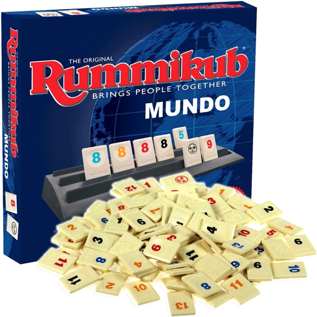 Gra planszowa Tm Toys Rummikub Mundo (7290108380460) - obraz 2
