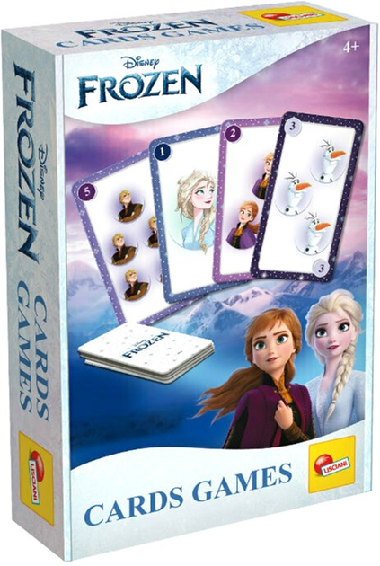 Карткова гра Lisciani Frozen (8008324092109) - зображення 1