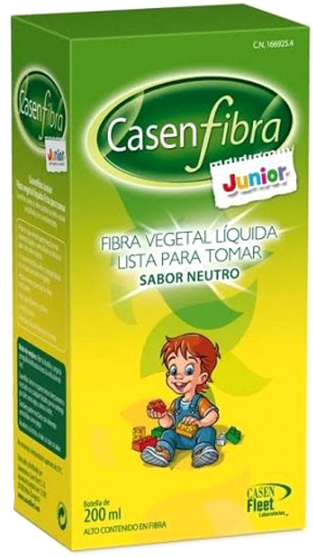 Suplement diety Casen Fleet Casenfibra Junior Liquid Fiber 200 ml (8470001669254) - obraz 1