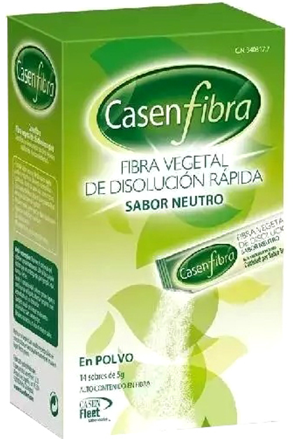 Дієтична добавка Casen Fleet Casenfibra Plant Fibre 14 x 5 г (8470003403177) - зображення 1