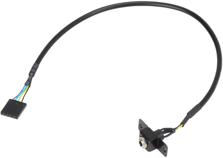 Kabel ASRock Deskmini 3.5 mm AUX Rear Audio Cable Czarny (90-BXG3G0-A0XCR2W) - obraz 2