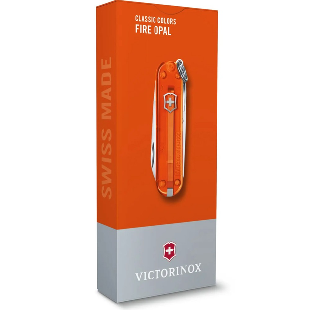 Нож Victorinox Classic SD Colors Transparent with Box Orange (1049-Vx06223.T82G) - изображение 2