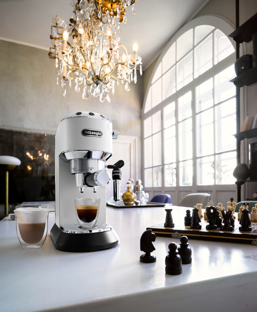 Кавоварка рожкова Delonghi EC685.W - зображення 8