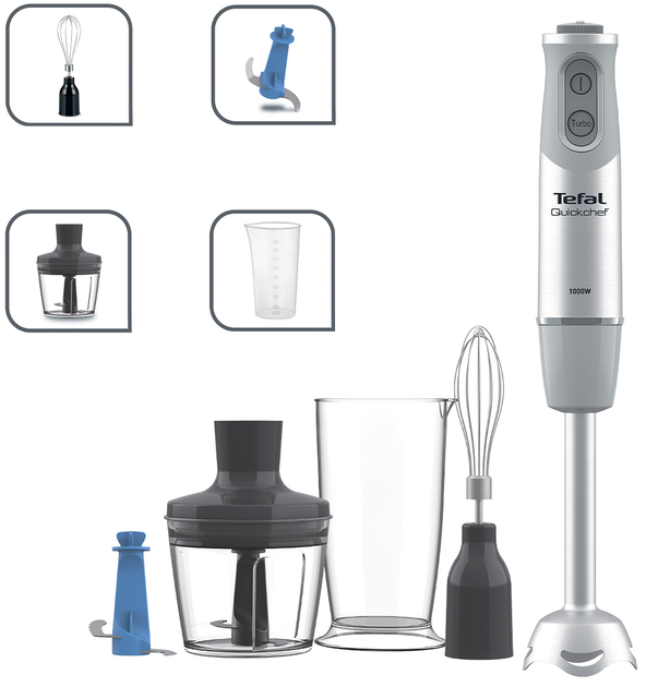 Blender Tefal QUICKCHEF QUARTZITE 4IN1 ICE CRUSH HB65KD38 - obraz 12