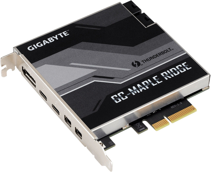 Karta rozszerzeń Gigabyte Thunderbolt 4 MAPLE RIDGE PCIe 3.0 (GC-MAPLE RIDGE) - obraz 1