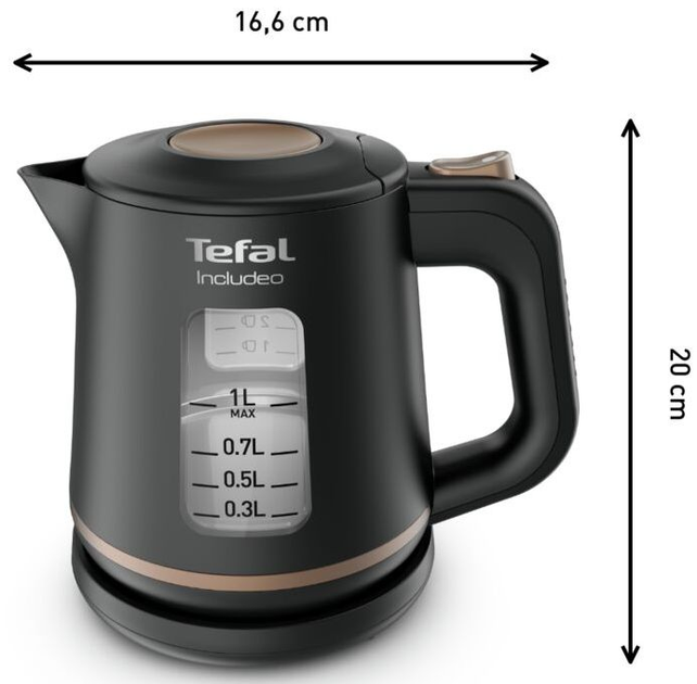 Електрочайник Tefal Includeo KI533811 - зображення 13