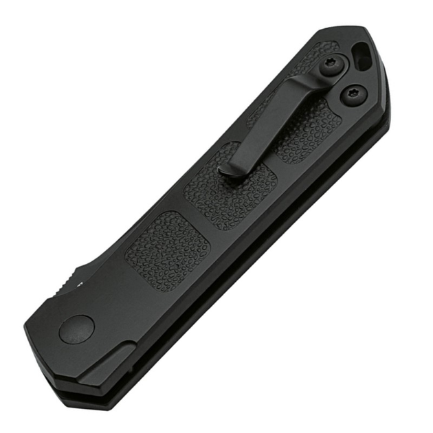 Нож автоматический Boker Plus Kihon Auto Black Blade (длина 195 мм, лезвие 80 мм, черное), черный - изображение 2