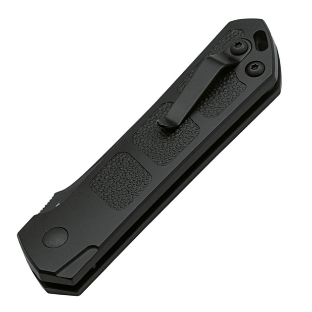 Ніж автоматичний Boker Plus Kihon Auto Black Blade (довжина 195 мм, лезо 80 мм, чорне), чорний - зображення 2