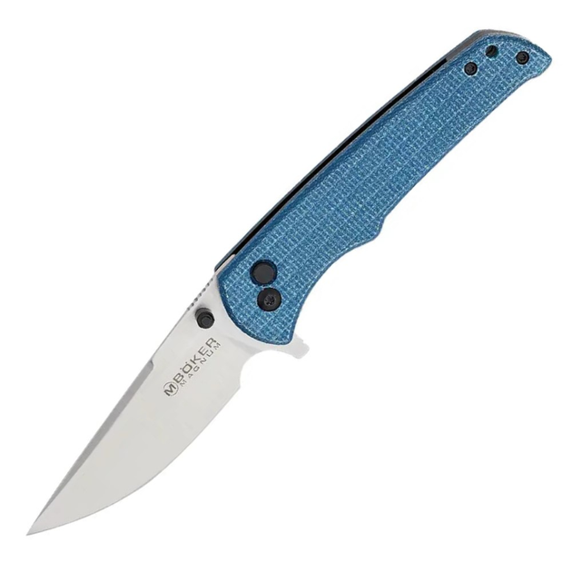 Ніж складаний Boker Magnum Bluejay (довжина 203 мм, лезо 86 мм), синій - зображення 1