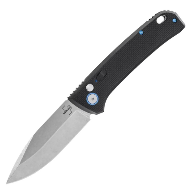 Нож складной Boker Plus FRND (длина 200 мм, лезвие 85 мм), черный - изображение 1