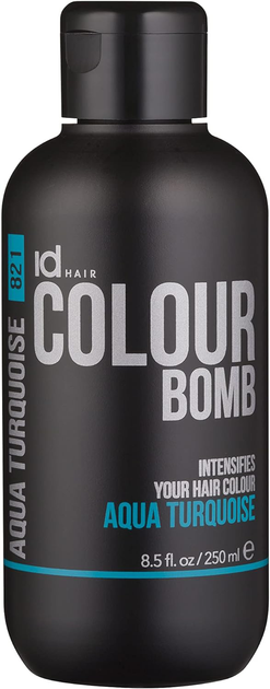 Balsam tonujący do włosów IdHair Colour Bomb Aqua Turquoise 250 ml (5704699873116) - obraz 1