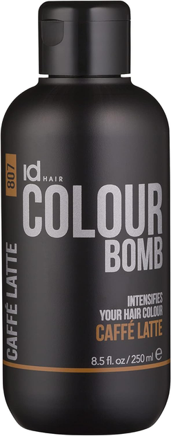 Balsam tonujący do włosów IdHair Colour Bomb Caffe Latte 250 ml (5704699870689) - obraz 1