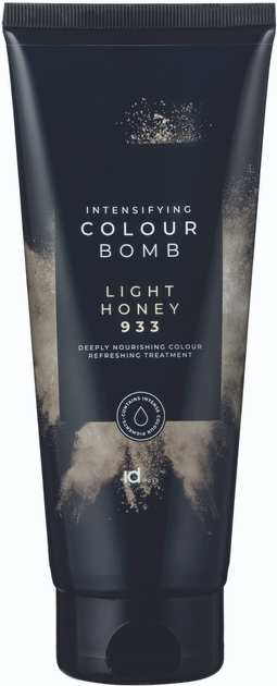 Тонуючий бальзам для волосся IdHair Colour Bomb Light Honey 933 200 мл (5704699876384) - зображення 1