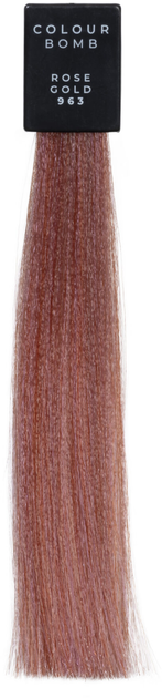 Тонуючий бальзам для волосся IdHair Colour Bomb Rose Gold 963 200 мл (5704699876353) - зображення 2
