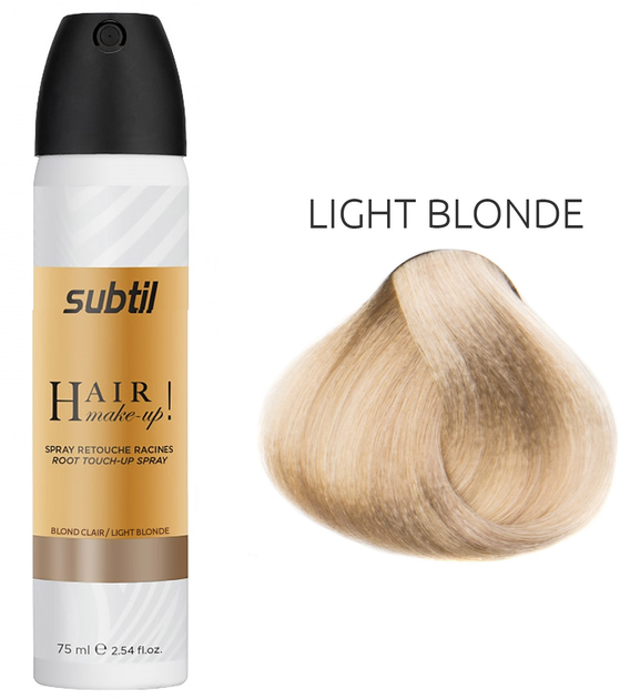Spray tonujący do korzeni Subtil Hair Make Up Light Blonde 75 ml (3242170888638) - obraz 2