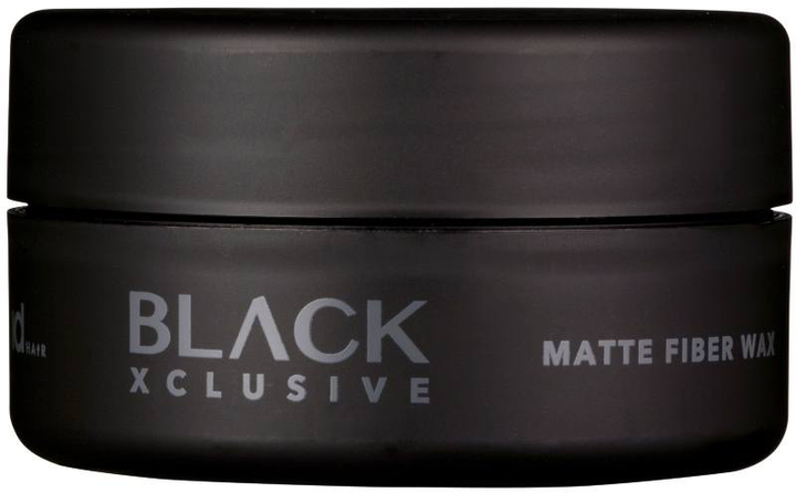 Wosk do włosów IdHair Black Xclusive Matte Fiber Wax 100 ml (5704699876056) - obraz 1