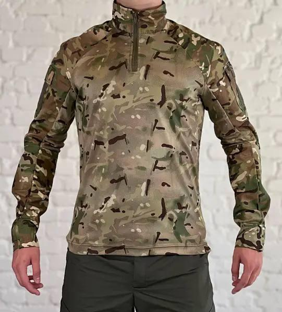 Убакс армійський з довгим рукавом ріп-стоп CoolMax tactical Мультикам (503) , 2XL - зображення 1