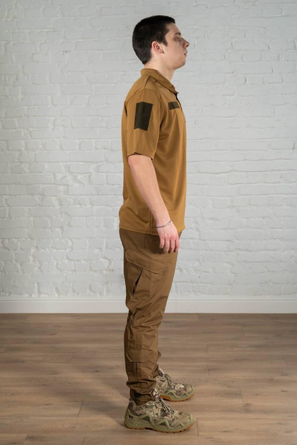 Военная форма штаны и поло рип-стоп CoolMax tactical Койот (582) , XL - изображение 2