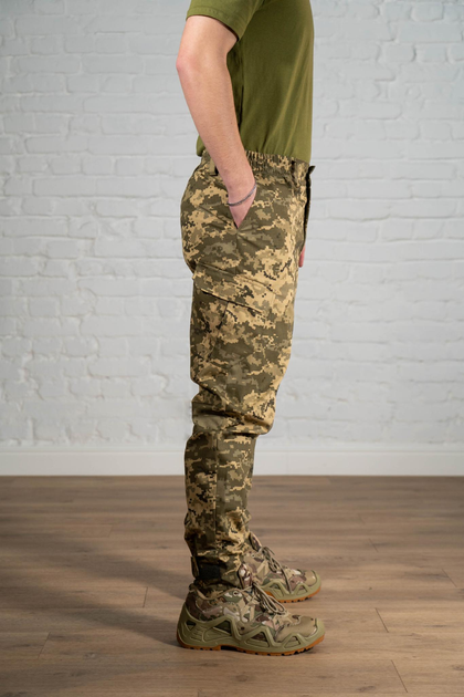 Брюки военные рип-стоп с 4 карманами standart Пиксель (546) , XL - изображение 2