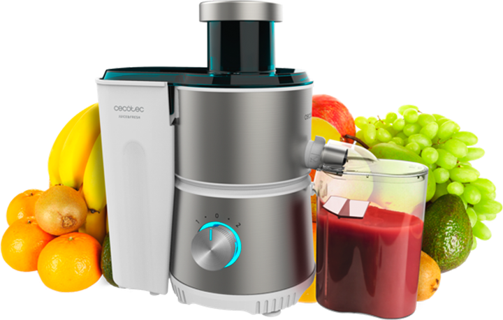 Соковижималка CECOTEC Juice&Fresh 400 Titan White - зображення 2