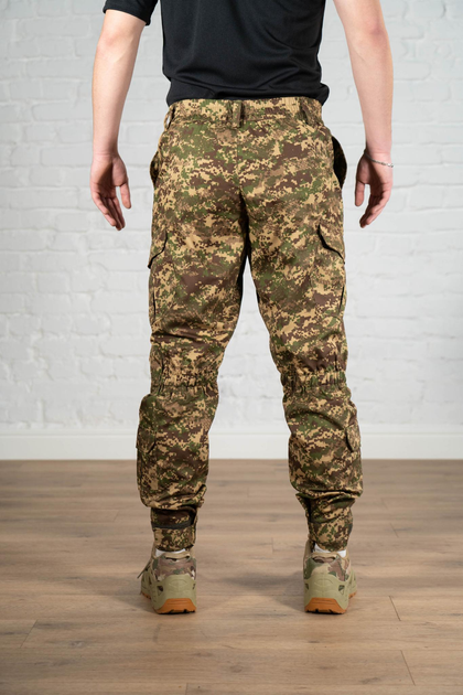Военные штаны реп-стоп износостойкие tactical летние Хищник (544) , 2XL - изображение 2