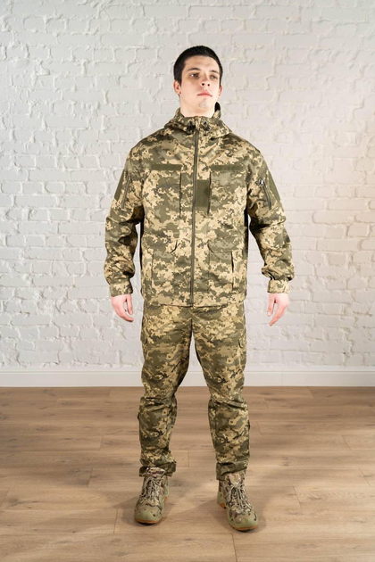 Армейская форма куртка Горка со штанами рип-стоп tactical Пиксель (593) , S - изображение 1