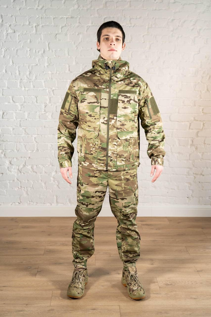 Тактична форма куртка Гірка зі штанами tactical ріп-стоп Мультикам (592) , 3XL - зображення 1