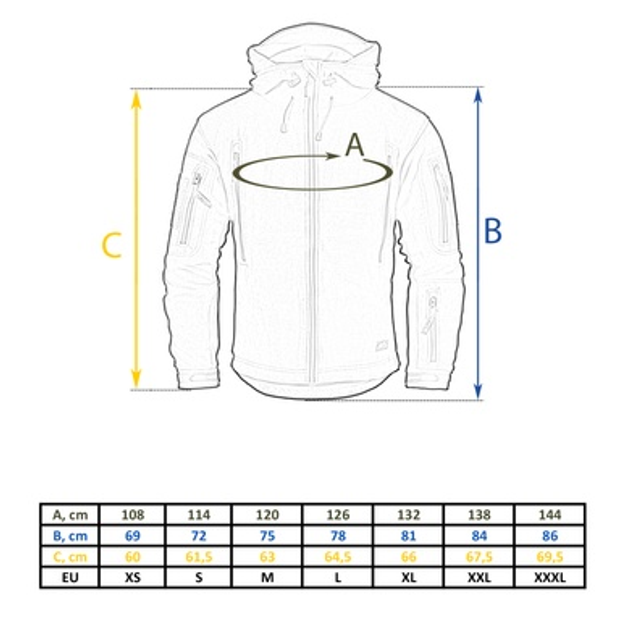Флисовая кофта patriot olive jacket helikon-tex 3xl - изображение 2