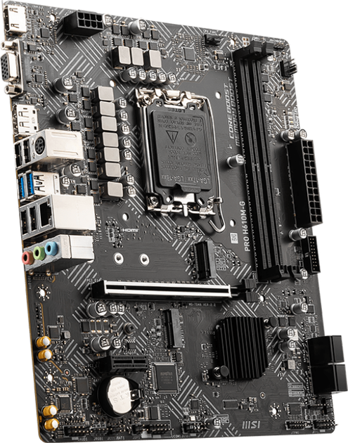 Материнcкая плата MSI PRO H610M-G (911-7D46-075) - изображение 3