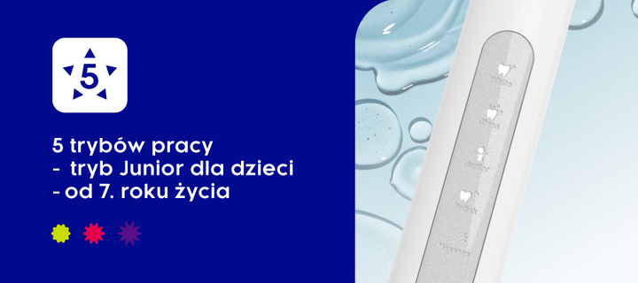 Elektryczna szczoteczka do zębów Feelo Easy (5907688751031) - obraz 12