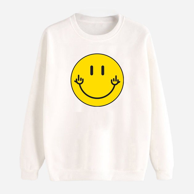 Акція на Світшот чоловічий Love&Live Cool smile LLP04672 XL Білий від Rozetka