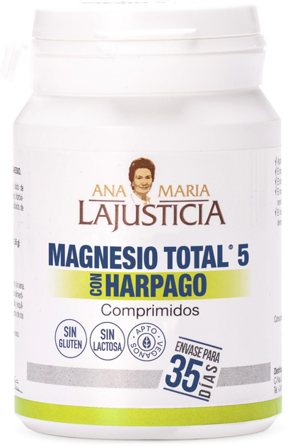 Комплекс минералов Ana Maria La Justicia Magnesium Total 5 With Devil's Claw 70 таблеток (8436000685411) - зображення 1